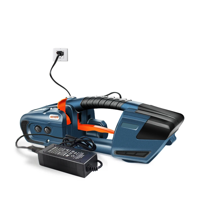 
HandHeld Electric Battery PP PET Strapping Tool Carton strapper Brick Tensioner Wrapping Tool 