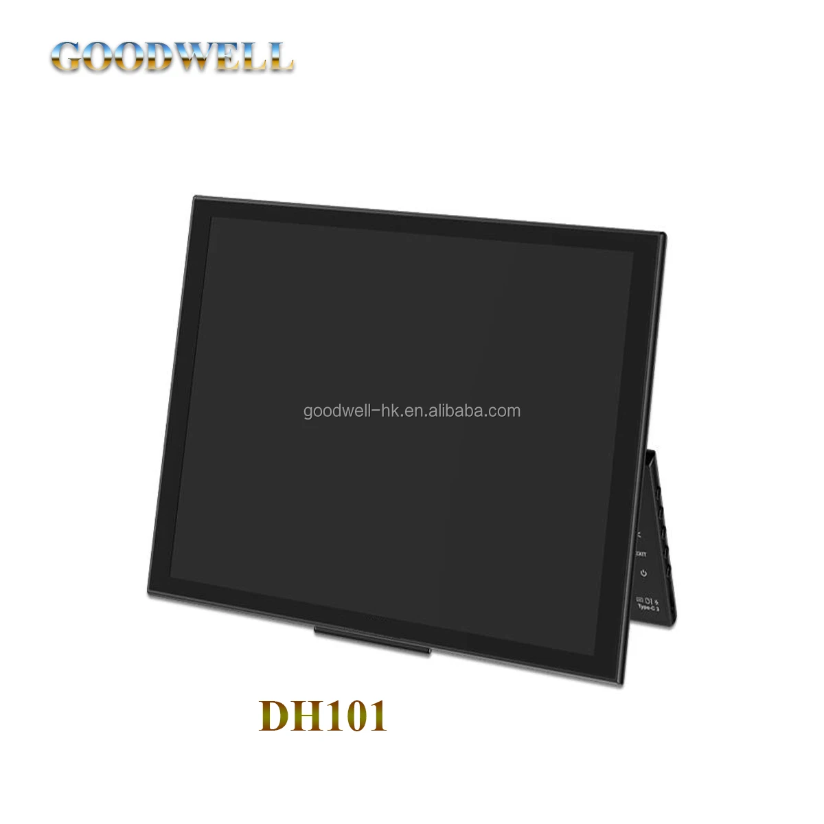 DH101 Portable External Dual Full Function USB-C Ports 10 inch USB monitor IPS Panel Feelworld
