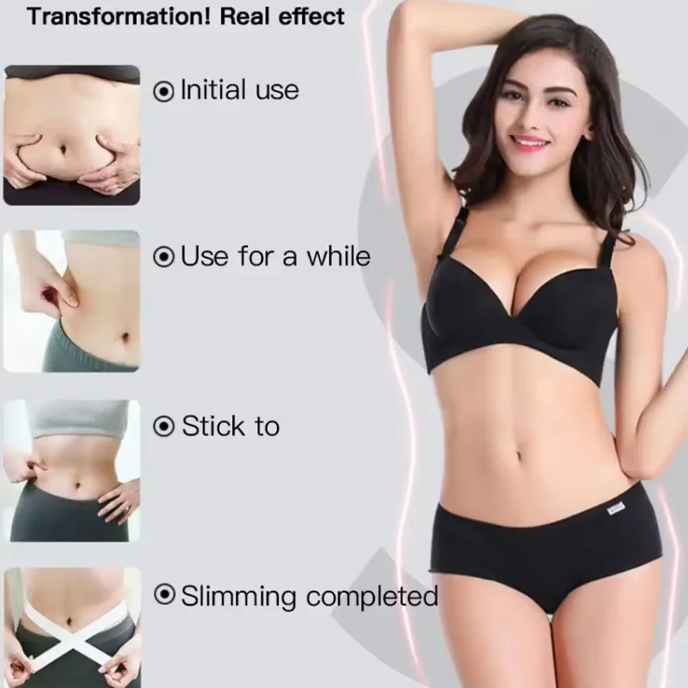 Electric Fat Removal Massage Vibration Machine Lose Weight Belly Slimming Belt Fat Burning Abdominal Massager