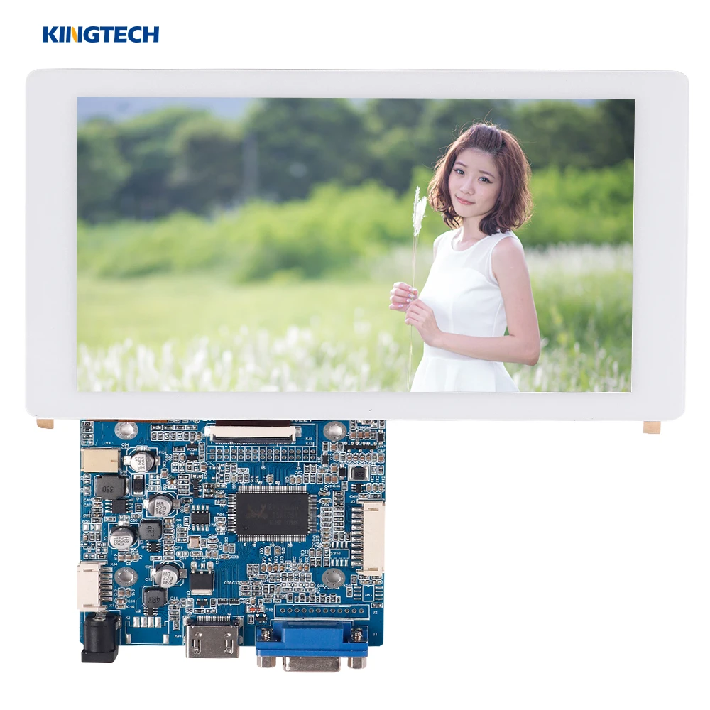 50 pin/40pin ЖК-дисплей 7 дюймов ips модуль с сенсорной панелью