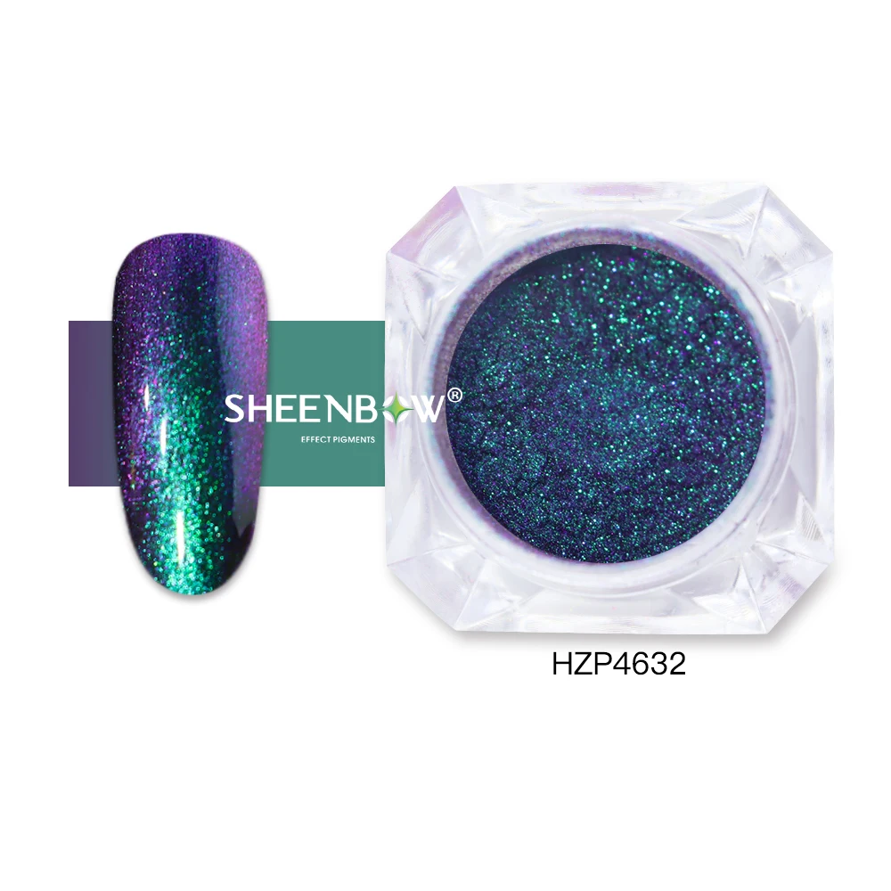 Bulk Optical Variable Color Shifting Pigment Chrome Powder Cosmetic Paint Ink Nail Pigment Chameleon Powder