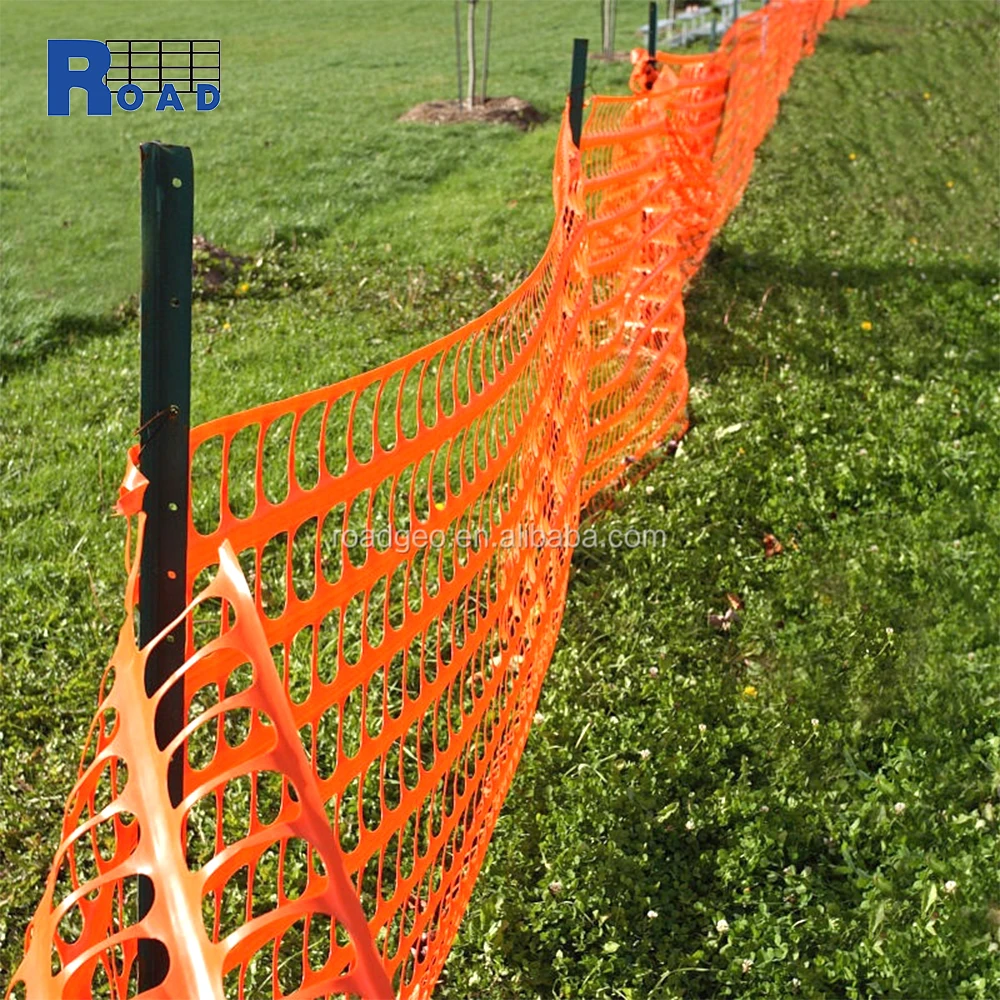 factory Customized cheap price orange plastic safety fence plastic mesh barricade net