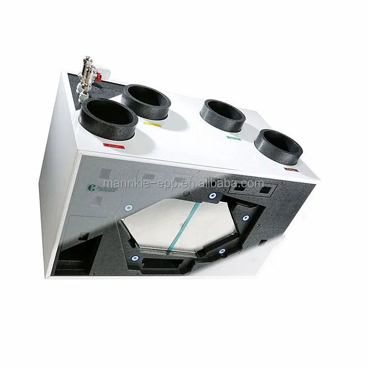 Customized EPP Foam HVAC System Components Solar Pump Station Insulation Shell Casing Ventilation System With Heat Recovery