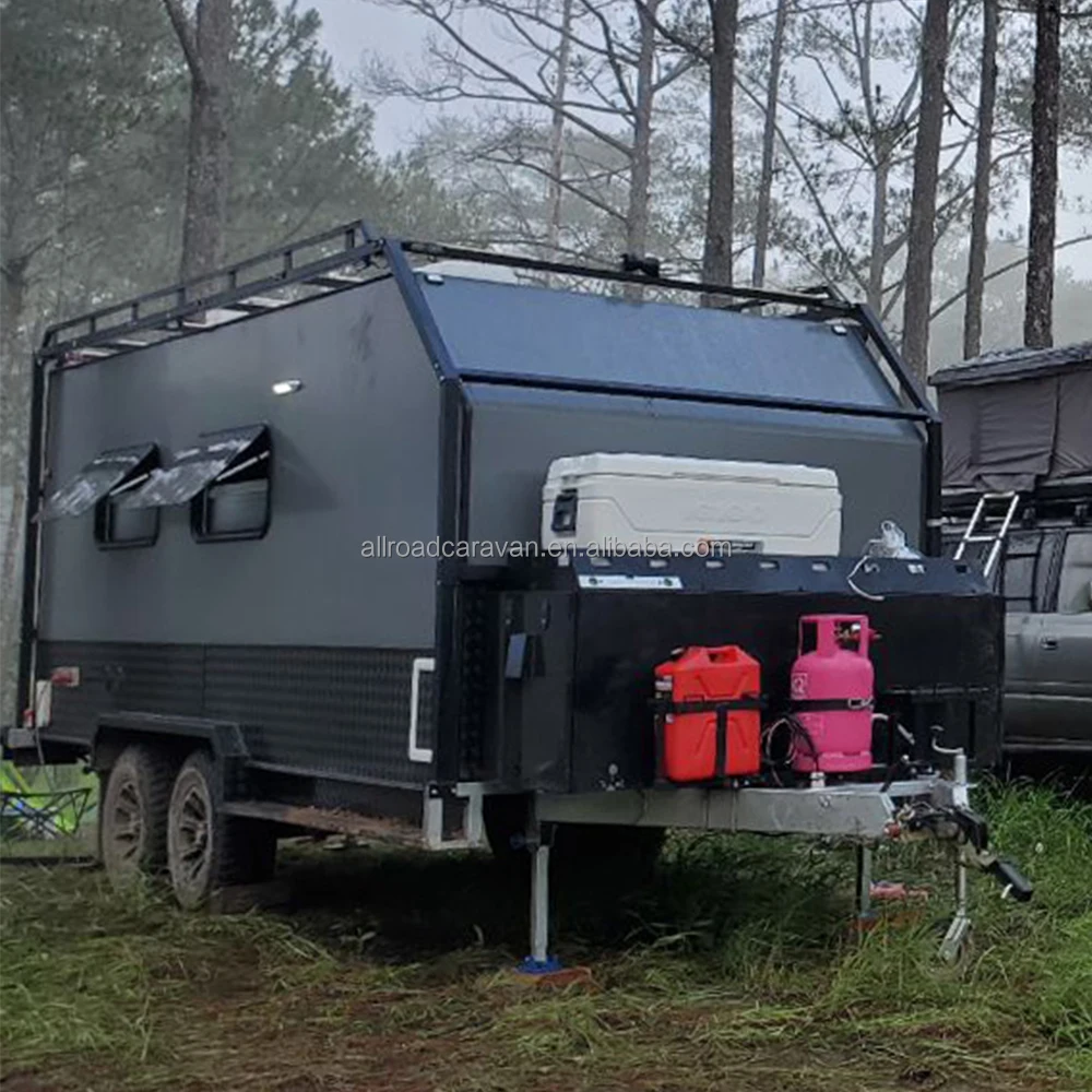 Allroad High Quality Hard Top 4X4 Luxury Family Traction Off Road Caravan trailer