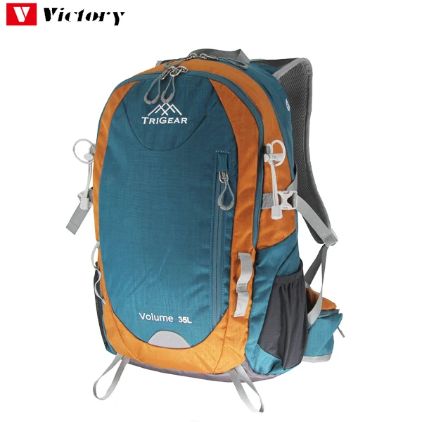Waterproof High quality Climbing nylon outdoor backpack sport hiking backpack camping bag 2022