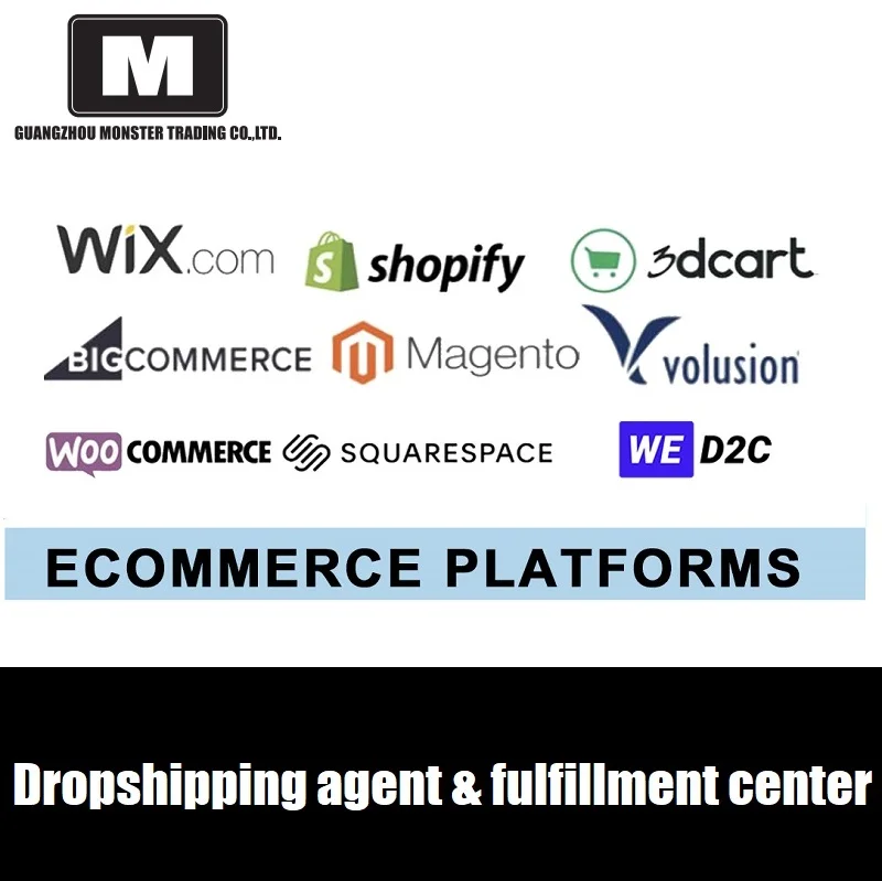 Professional Dropshipping E-commerce Agent Fast Order Fulfillment Services for Shopify Wish Online Retailer