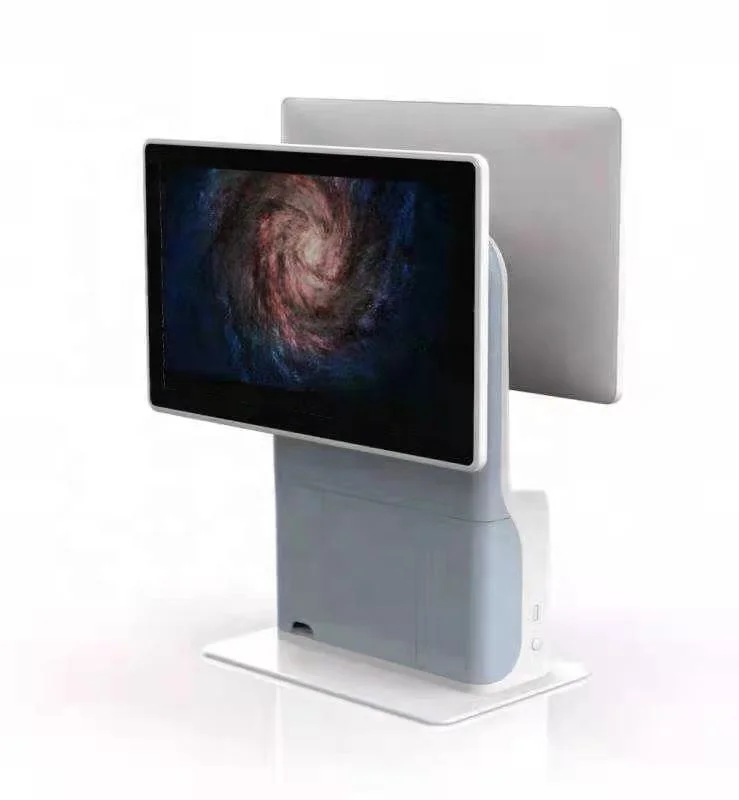 15.8 inch one-button 2-screen touch screen capacitive screen windows terminal system cash register retail POS cash register