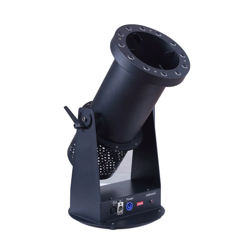 
stage dj disco equipment single shot confetti machine dmx for wedding led confetti blower for club confetti launcher 