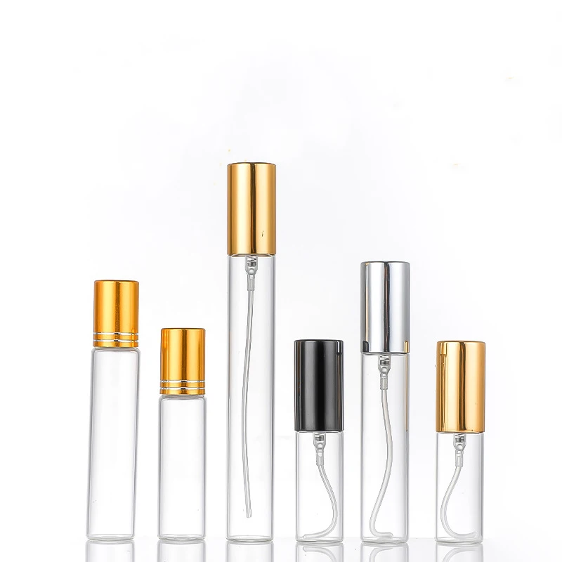 Wholesale Customized 2ml 3ml 5ml 8ml 10ml With Atomizer Small Mini Empty 10ml Glass Spray Perfume Bottle With Spray Bottle