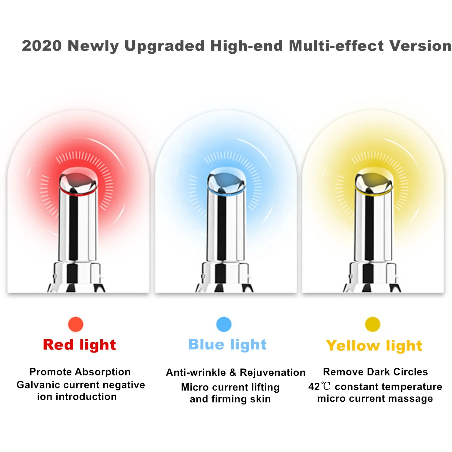 
Travel eye massage pen heated lip care eye vibrating massager pink ODM/OEM 