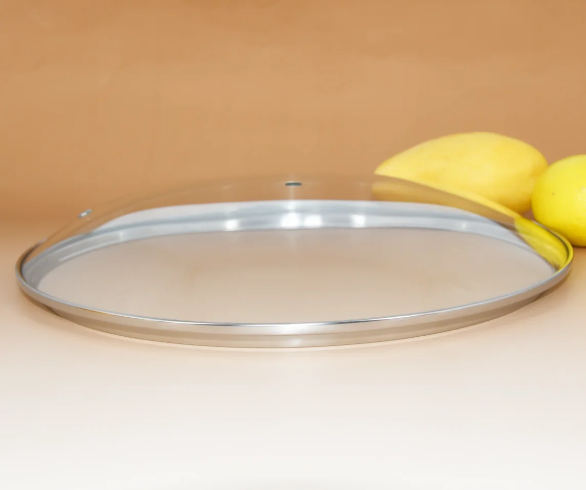 24 Cm G Type Tempered Glass lid  Round Glass Lid Cover For Round Pot