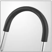 aluminium handle Thickening of aluminium alloy folding three step ladder AP-2403