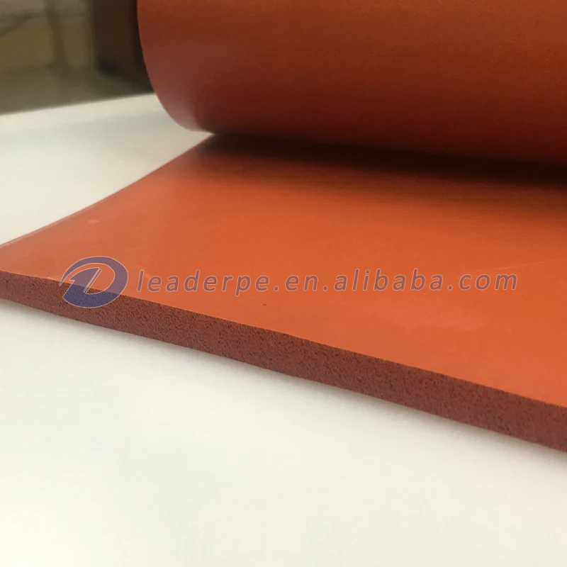 Flexible Heat Resistance Silicone Rubber Silicone Foam Sheet Manufacturer