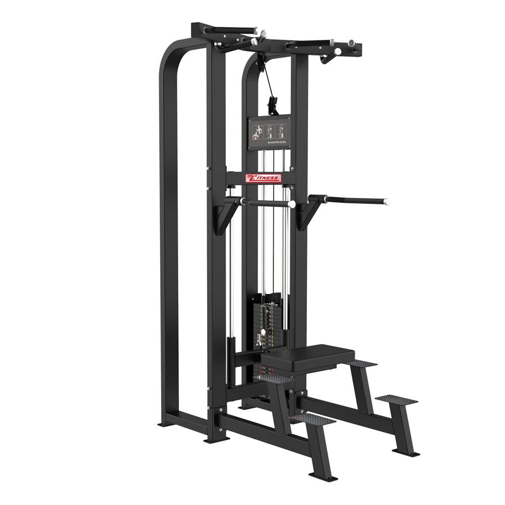 GC-5019 Pin Loaded Dip Bodybuilding Gym Fitness Equipment Assisted Chin Up/Dip
