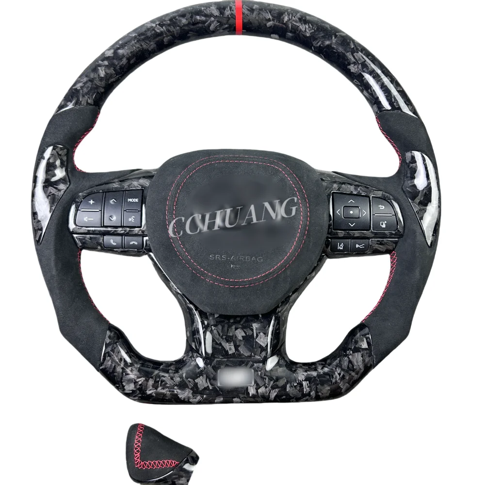 Используется в 2010-2022 Lexus RX270 RX300 RX350 F Sport RX350L RX450h RX400H RX450H спортивный стиль кованый руль из углеродного волокна