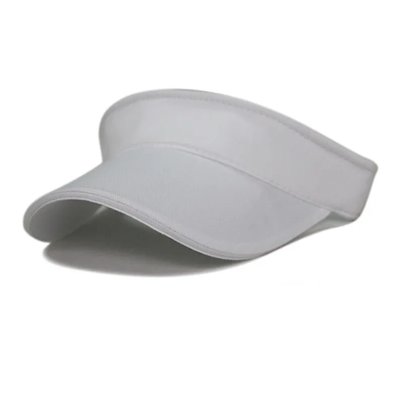 Custom Funny Sun Running Visor Cap Open Hat