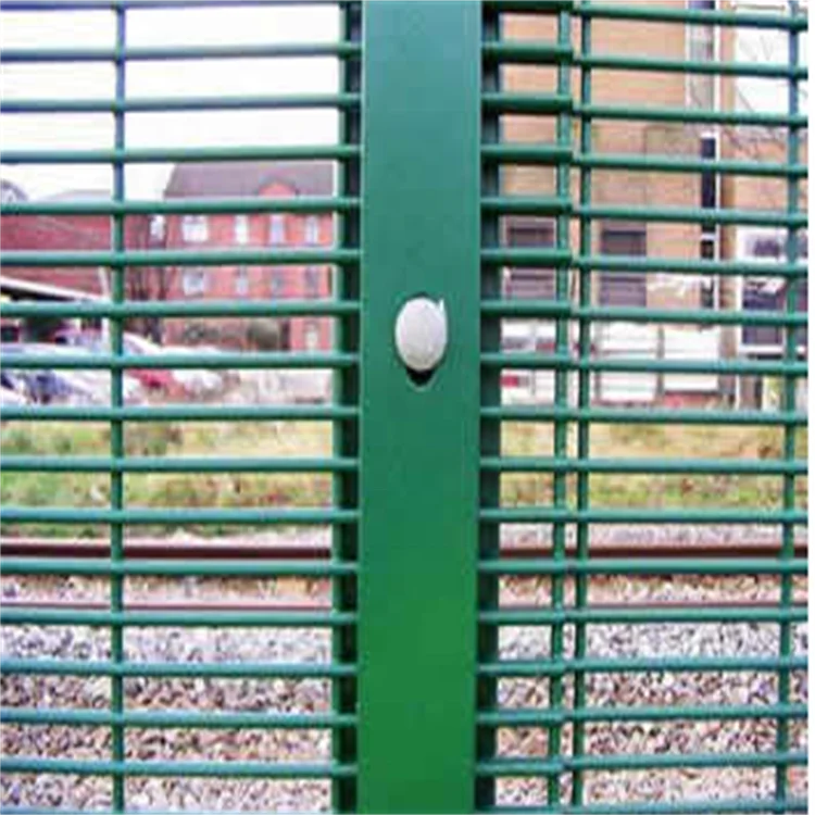 Outdoor Boundary Wall Designs Galvanized Steel Security Fencing 358 Anti Climb Fence Panels