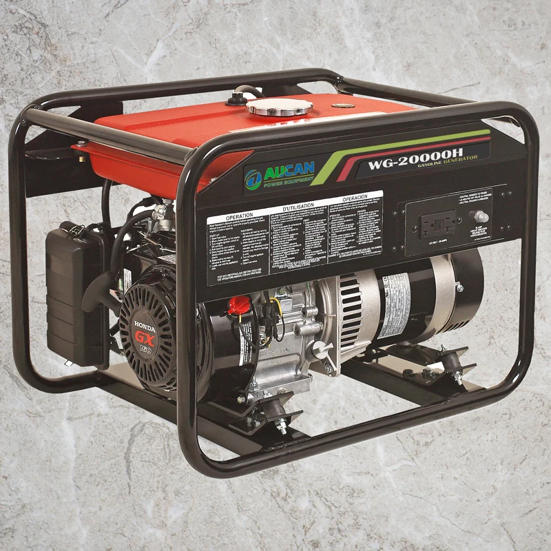Revolving Magnetic Field Gasoline generator 220V 380V generator 50hz 60hz for sale