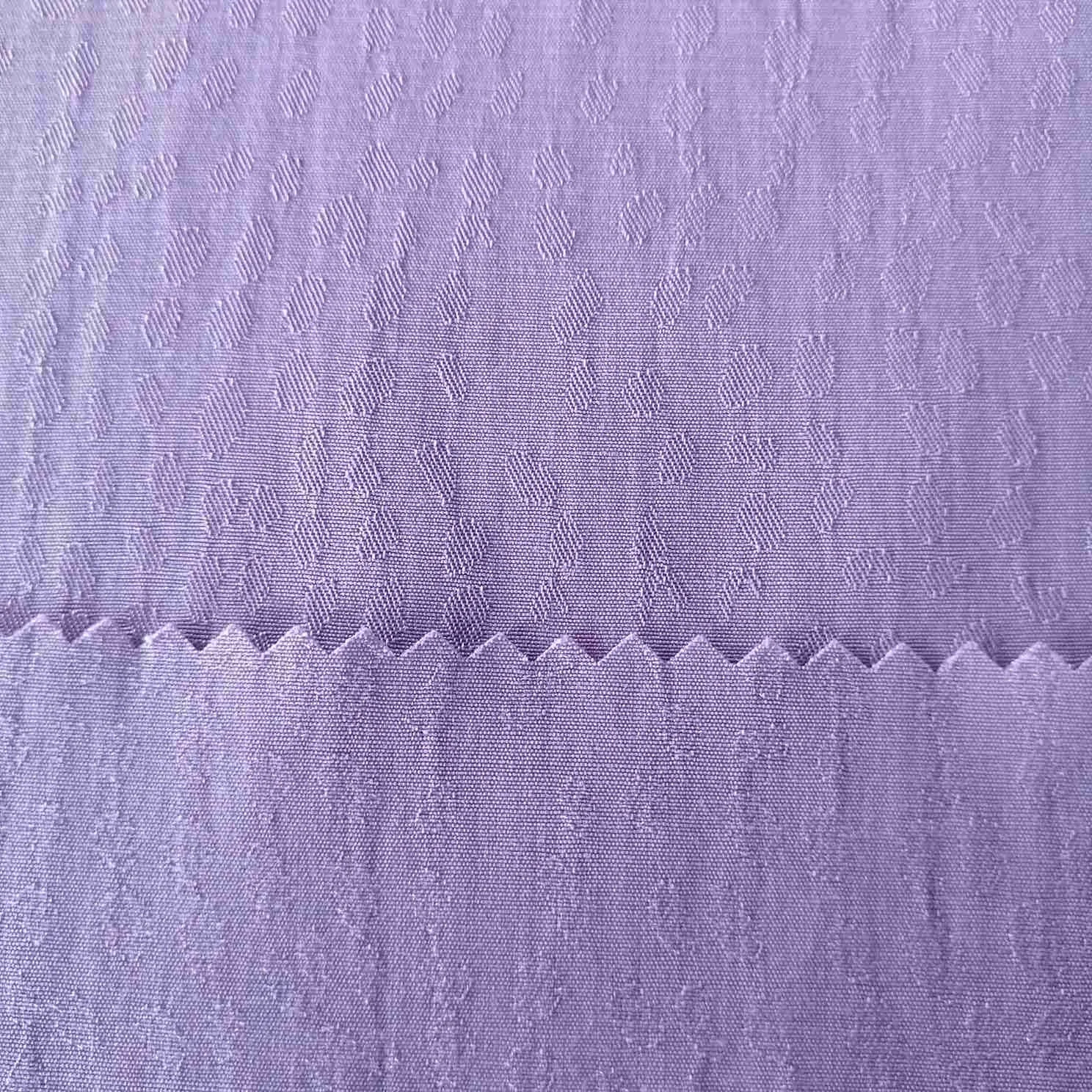 Like cupro fabric smooth and soft handfeel jaquard woven fabric polyester rayon fabric for women sleepwear blouse dress