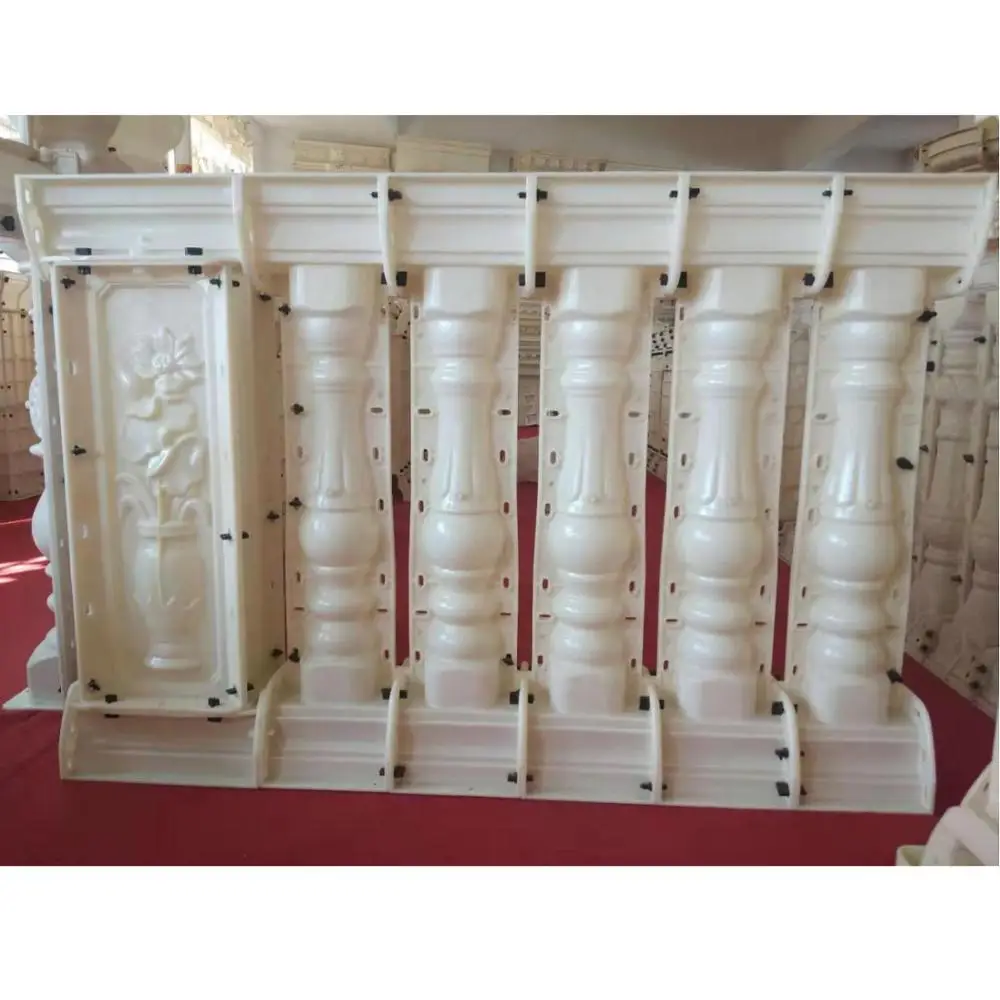 
concrete plastic matching baluster post mold  (62322919324)