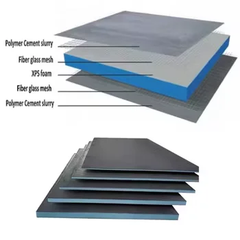 32'X48'X1/2' waterproofing insulation underfloor XPS tile backer board shower base for tile, stone