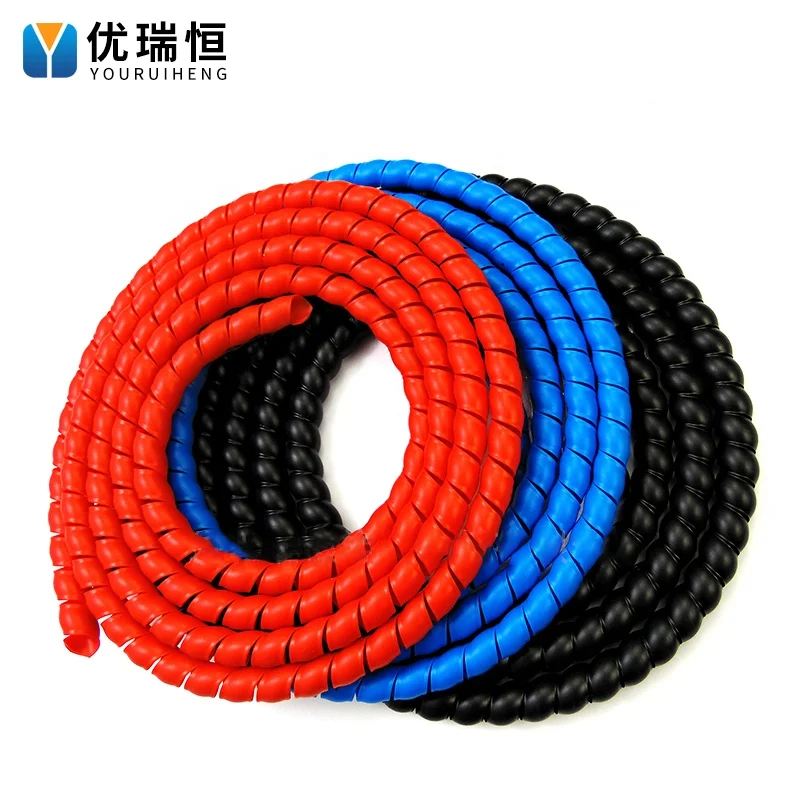 Customizable hose spiral protective sleeve