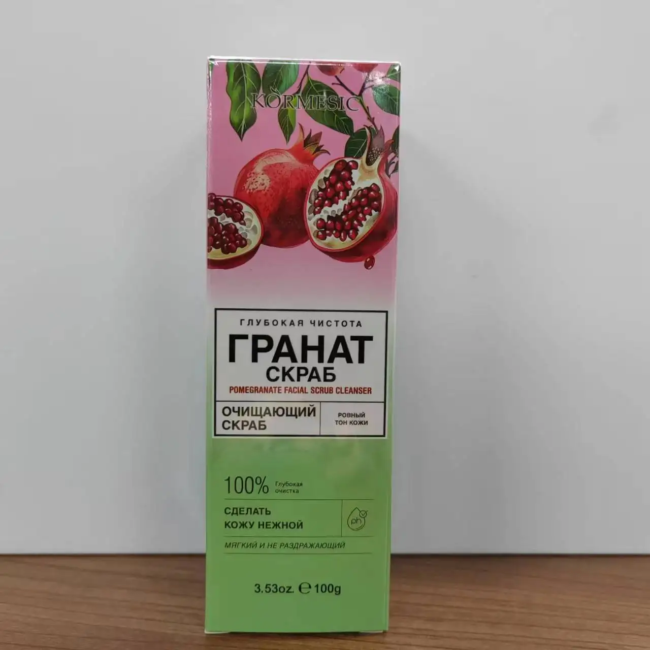 OEM wholesale KORMESIC Coconut Face Scrub RS 100g