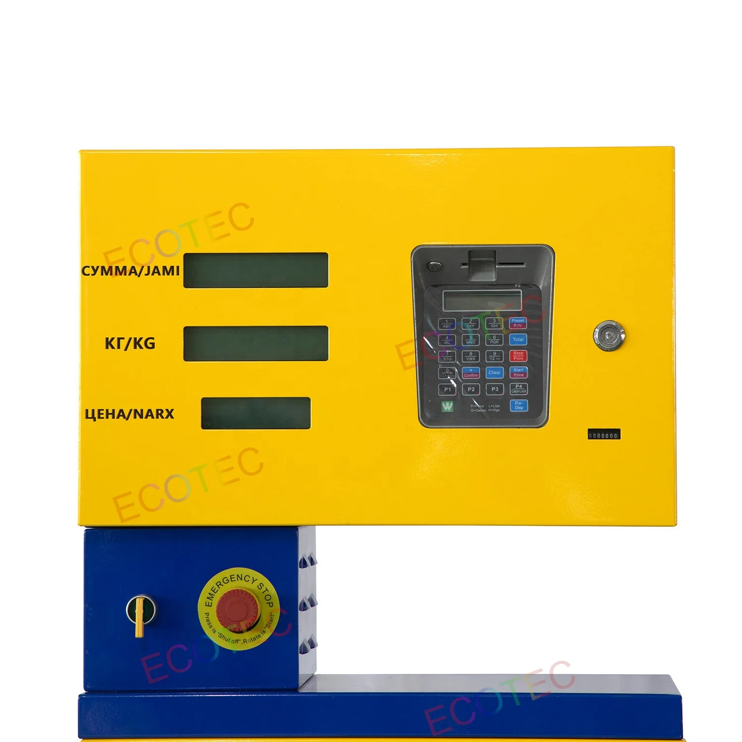 Ecotec LPG Filling Scale Filling Machine LPG Dispenser Gas Station