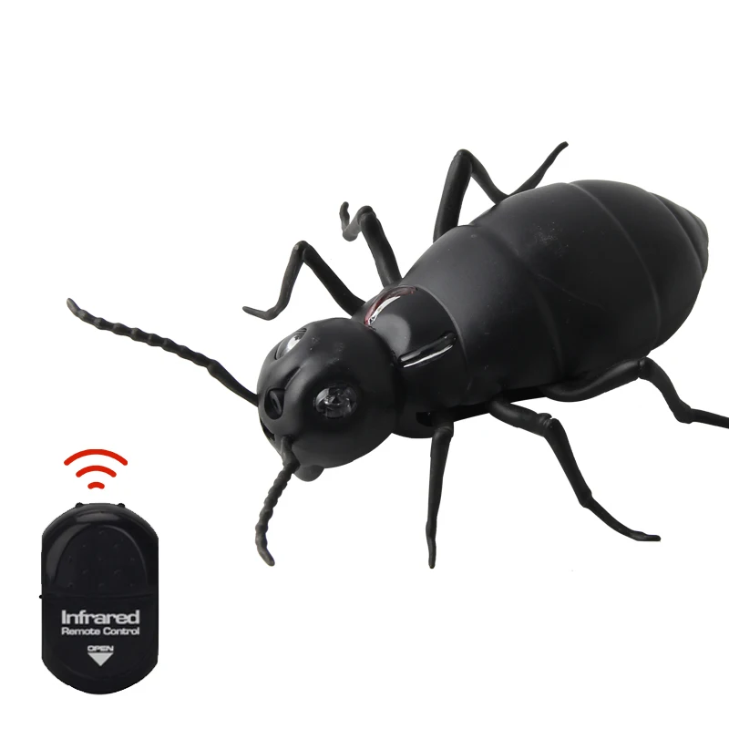 Infrared Remote Control Command Simulation Induction Trick Animals Insect Ant Toys