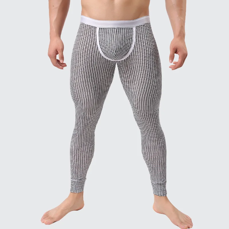 
OEM Men personality qiu dong thermal pants manufacturers direct to accept custom 