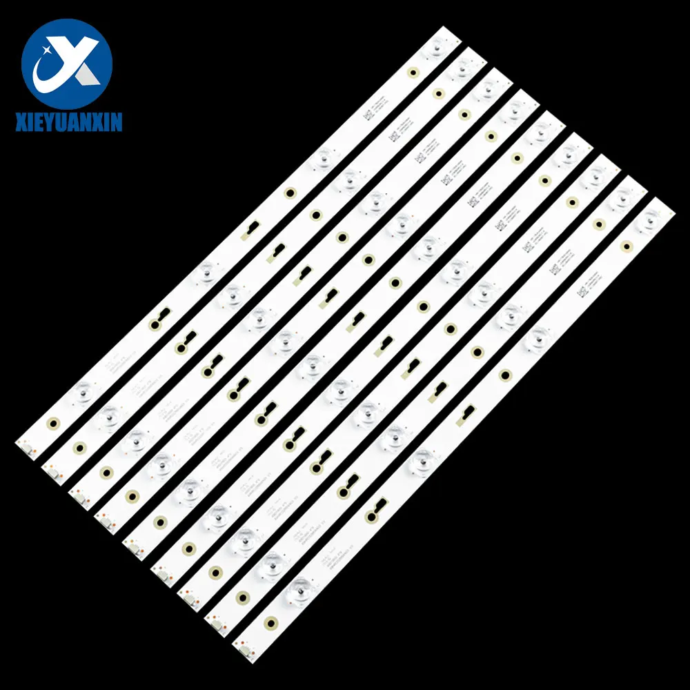 TV LED Backlight Strip for TCL 49inch 49HR332M04A2 V3 49P3 D49A620U 49UD6596 L49P2-UD 49P3F 49A  TV LED Bar 449 mm
