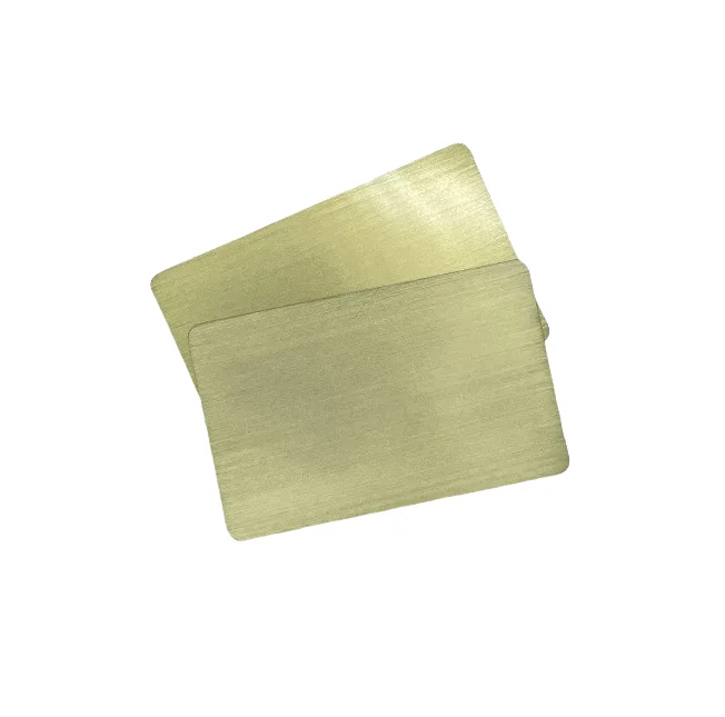 Custom Programmable Logo QR Code Blank Card NFC Metal Businesses Card