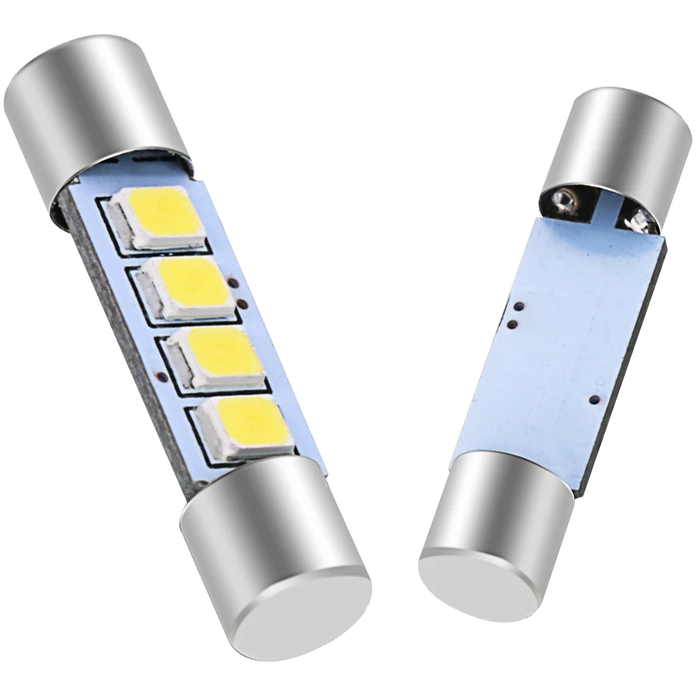 Factory Festoon C5w Led 2835 4SMD Auto Car Bulb 12V 55LM Reading Light 28mm Licence Plate Lamp DJ070