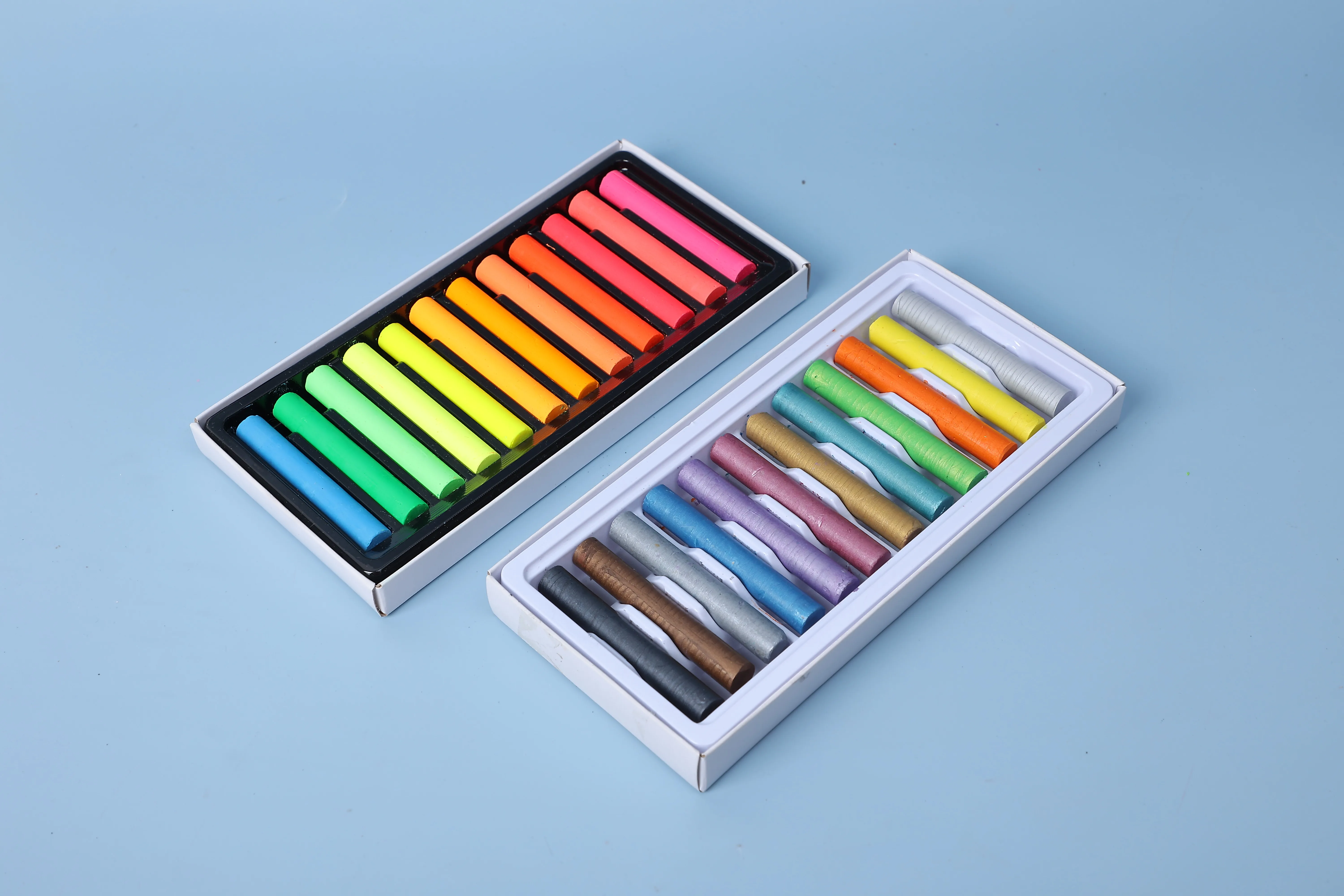 Artist Quality  DIY Metallic Fluorescent New Oil Pastel Crayon For Kids