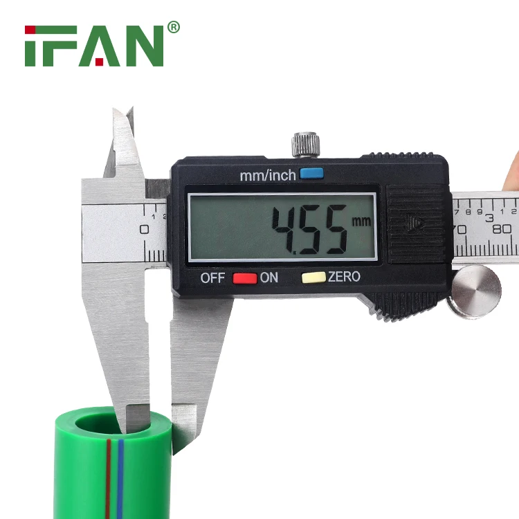 IFAN DIN 8077/8078 Standard Plastic Aluminium Glass Fiber Plumbing Materials 20MM-160MM PPR Pipe
