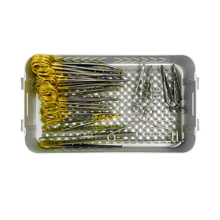 Pet Supplies Small Animal Canine Feline Mayo Scissors Orthopedic Instruments Set CatvSpay Hooks Veterinary