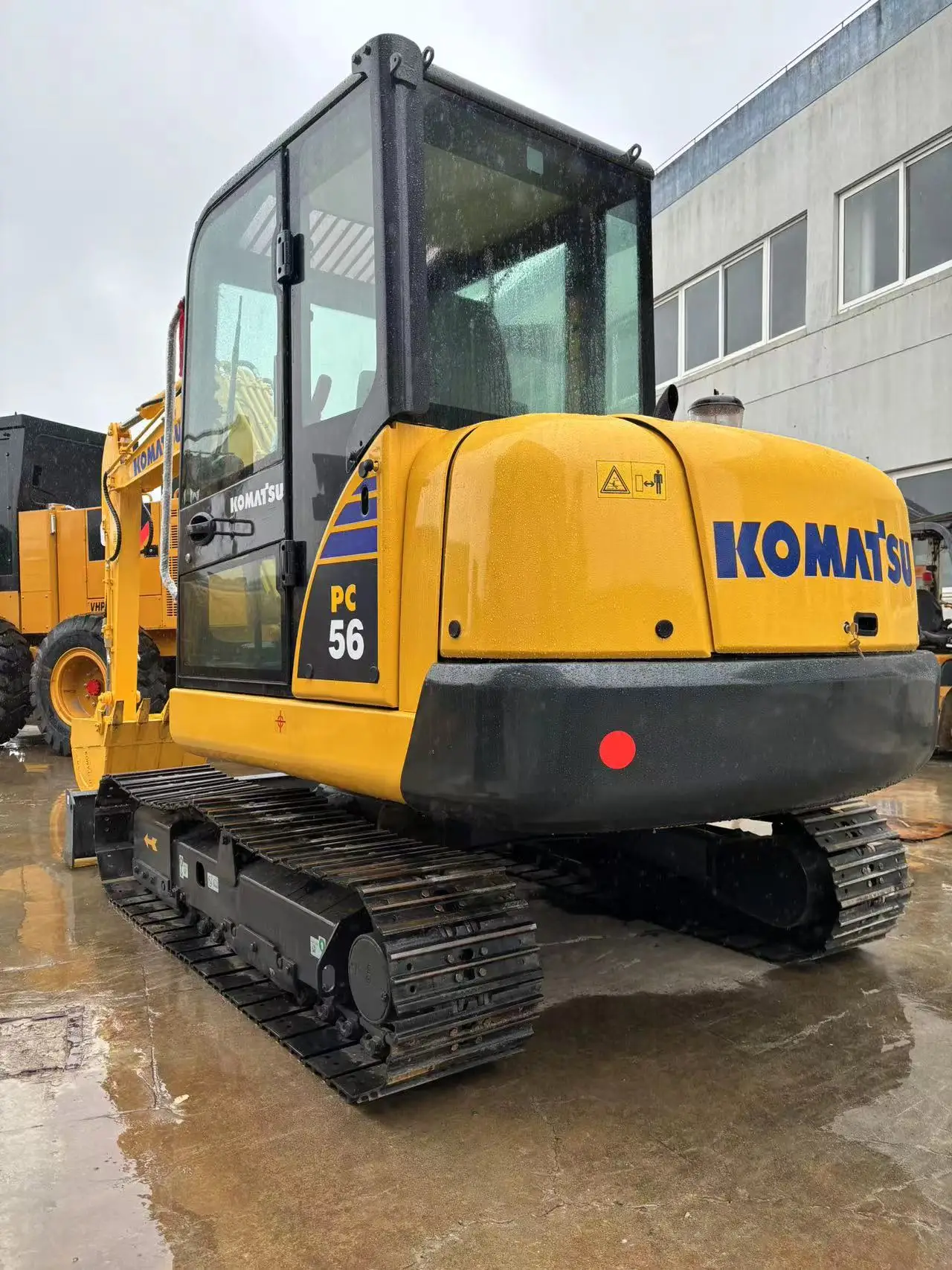 Used k-omatsu japan PC56-7 chain excavator, mini excavator PC35MR PC45 PC55MR-2 for sale