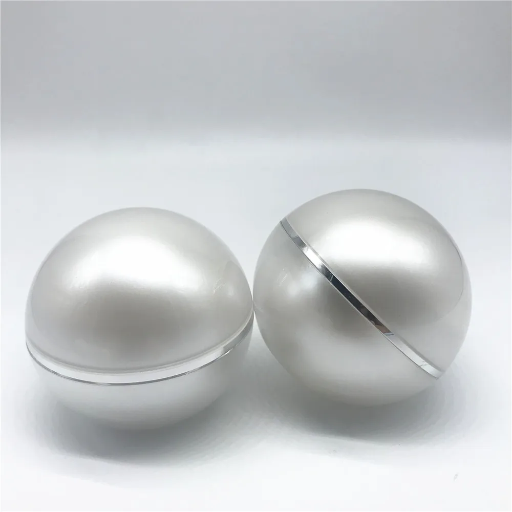 
Elegant 30g 50g acrylic luxury cosmetic ball jar 