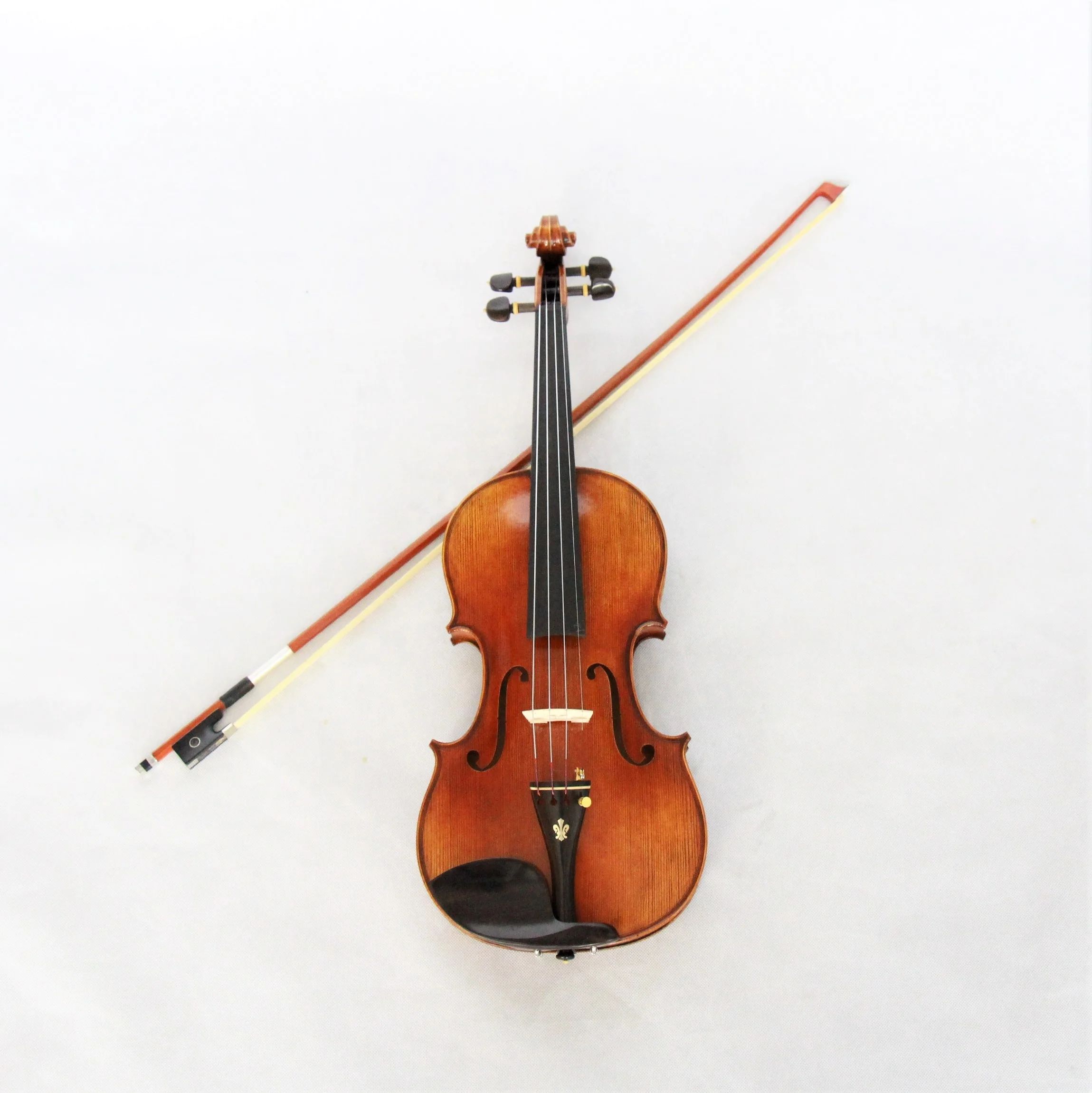 Chinese professional violin high grade handmade violin solid wood violin