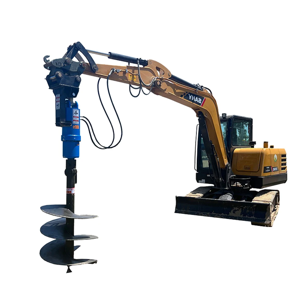convenient for on-site transportation hydraulic excavator rock drill easy disassemble rock drill