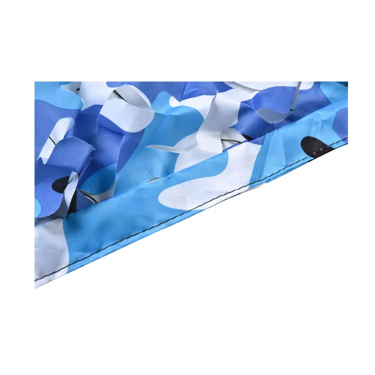 Custom high density nylon fabric fire retardant 10x30 army navy blue digital camo netting