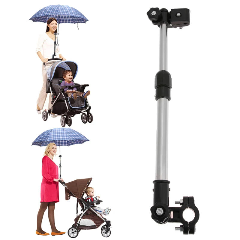 Umbrella Mount Stand Adjustable Outdoor Umbrella Holder for Bike Electric Bicycle Stroller Wheel Chair