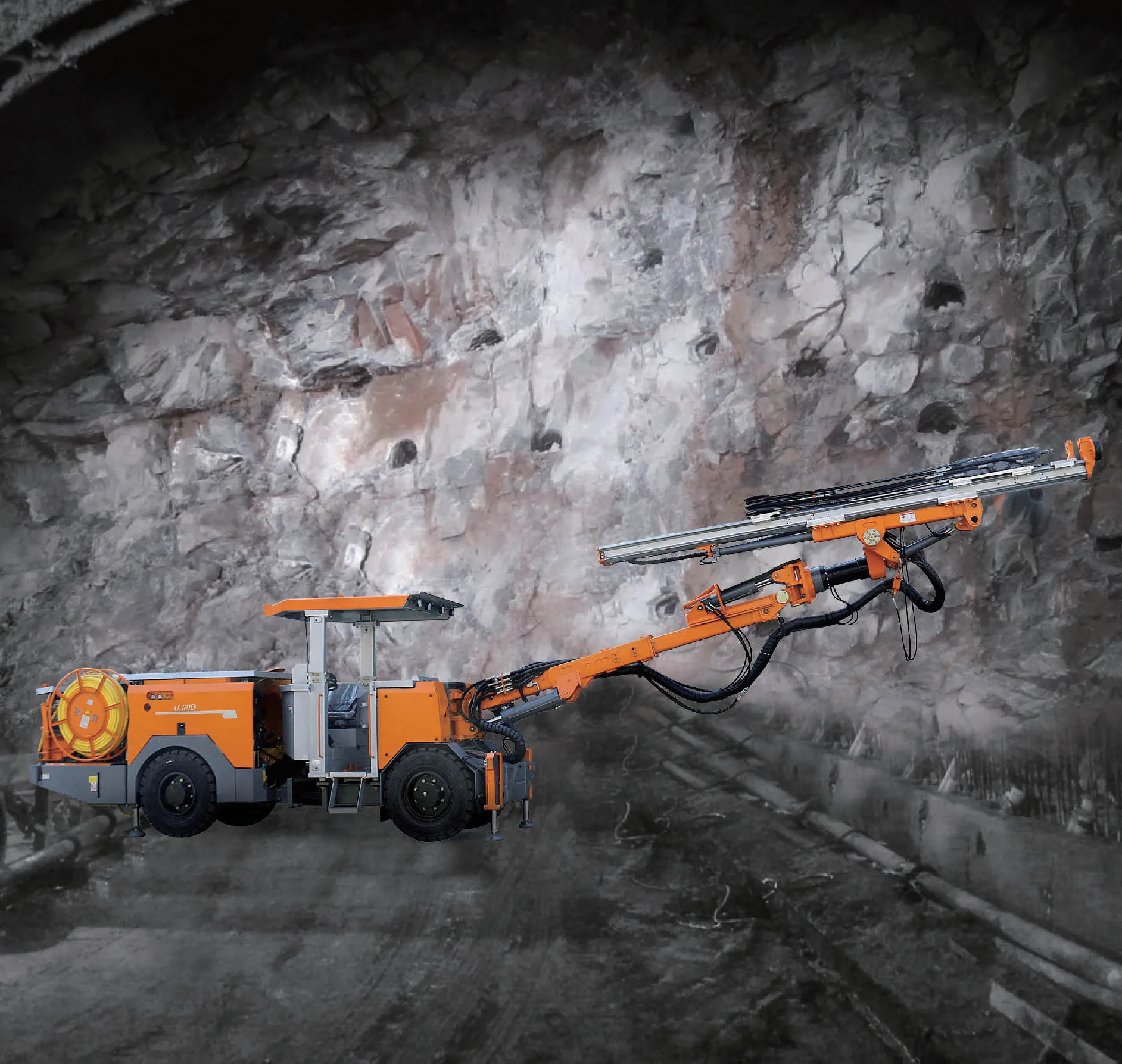 Underground Drilling Rig Mine Small-sized Tunnel Excavation Rock Drilling Jumbo