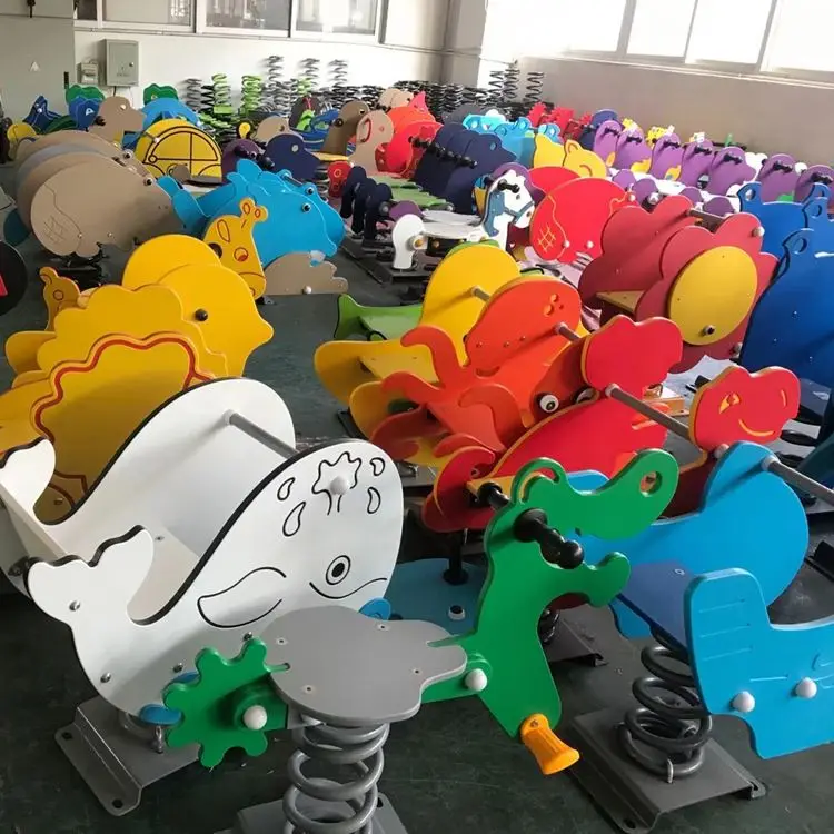 Playground Craft Toys 2 In 1 Custom Horses For Adults Toy Plastic Animal Ride Kids Wooden Chair Wood Rocking Horse Spring Rider