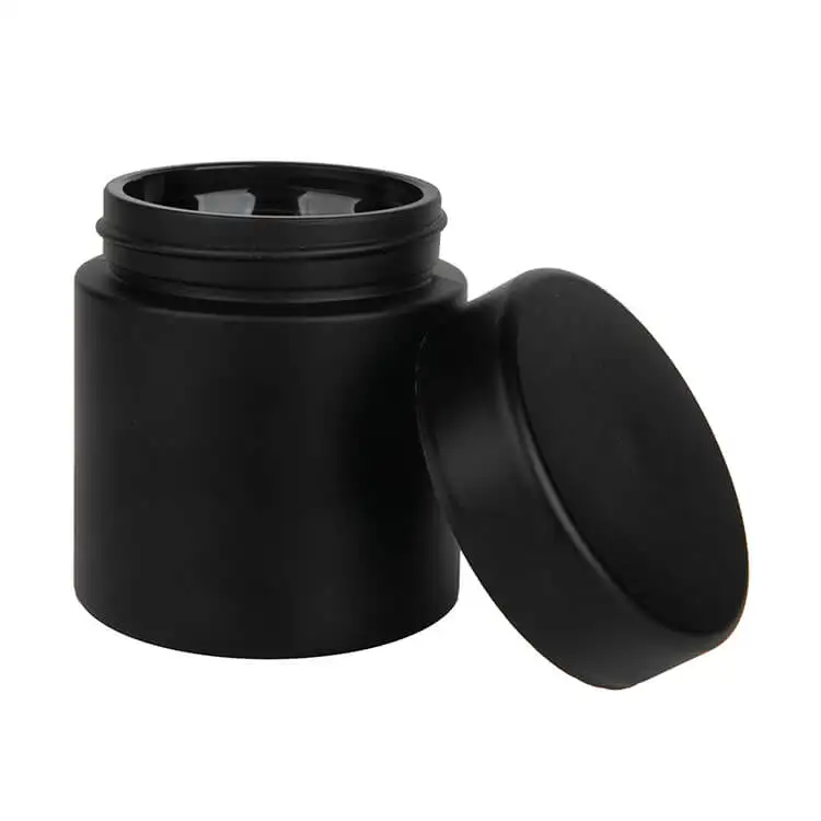 Wholesale 3.5G 3.5 Gram Glass Jars With Lids Childproof Jar With Label Herb Stash Jar Glass