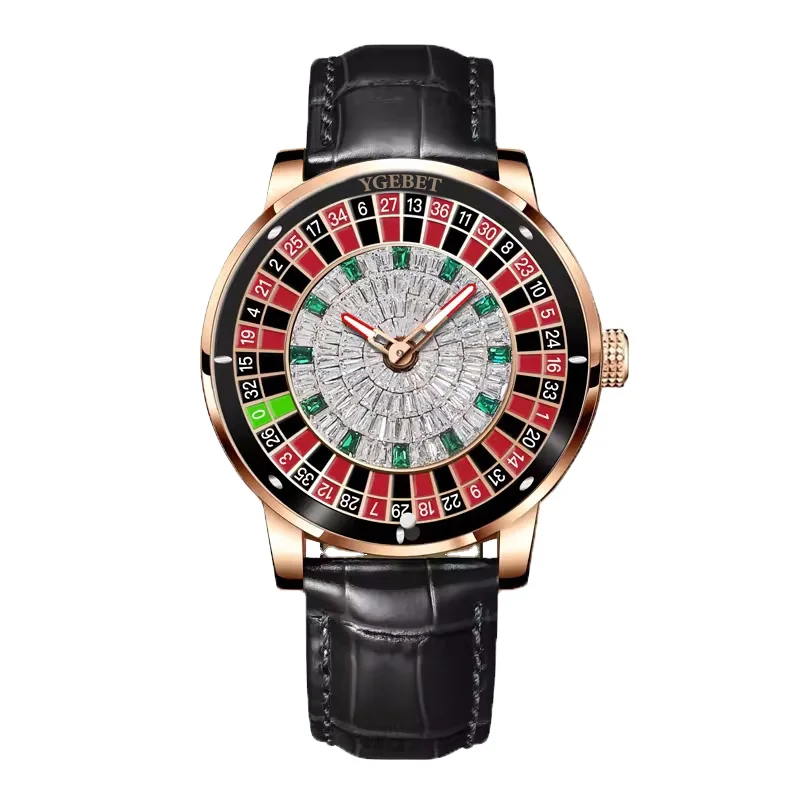 Roulette watch Wheels High quality Solid wood Professional Casino Roulette Wheel For Table Gambling Toy