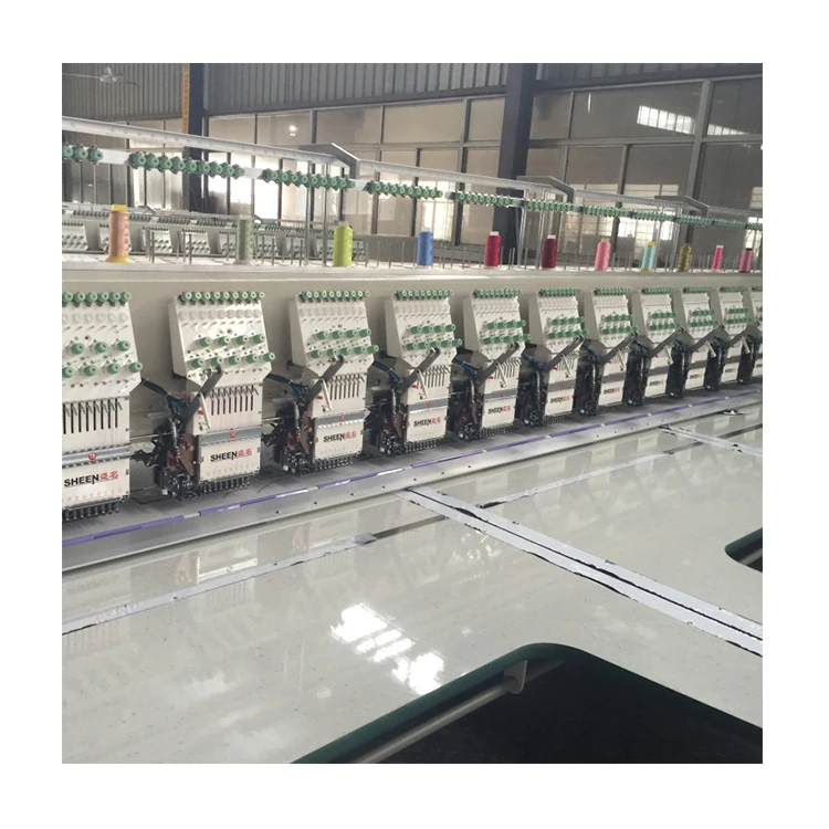 
 Компьютеризированная вышивальная машина с одним пайетками  