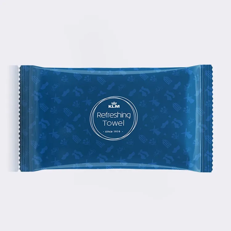 100% Cotton moist terry soft hand wet tissue Refreshing towel