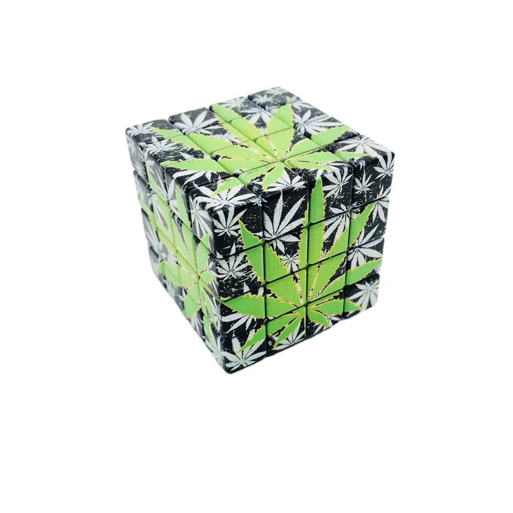 58 mm plastic Metal cube grinder herb grinder Accessories Smoking