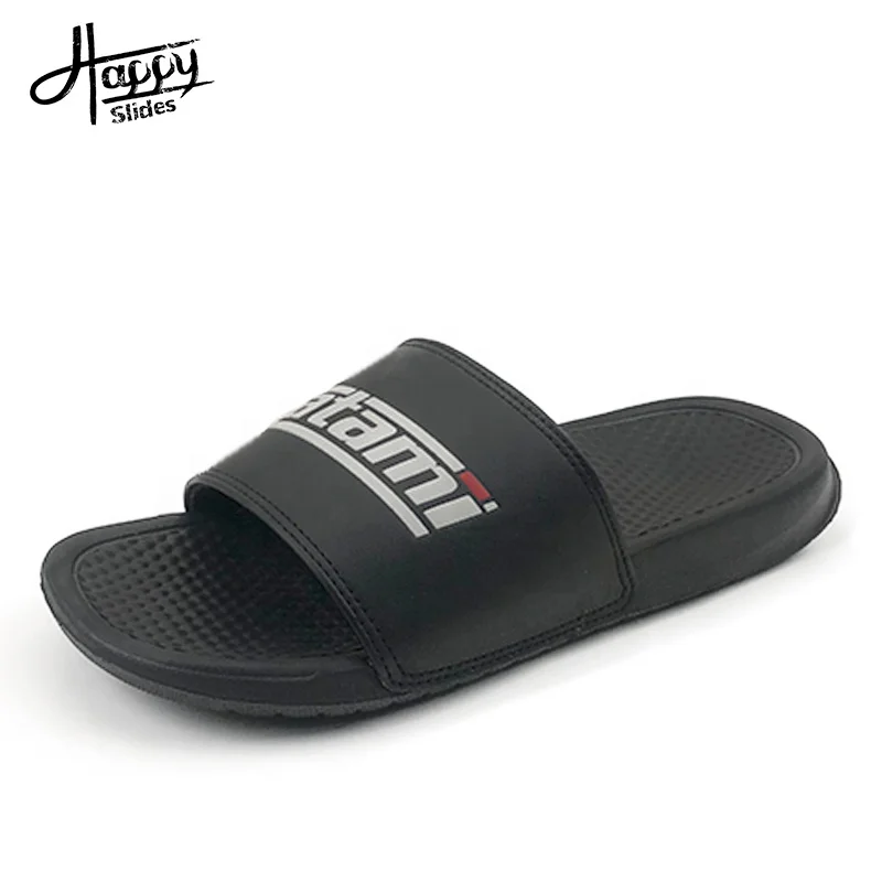 Happyslides/мужские шлепанцы с принтом на заказ; Модные тапочки из пенопласта для мужчин; Кожаные сандалии на заказ; Шлепанцы из ЭВА